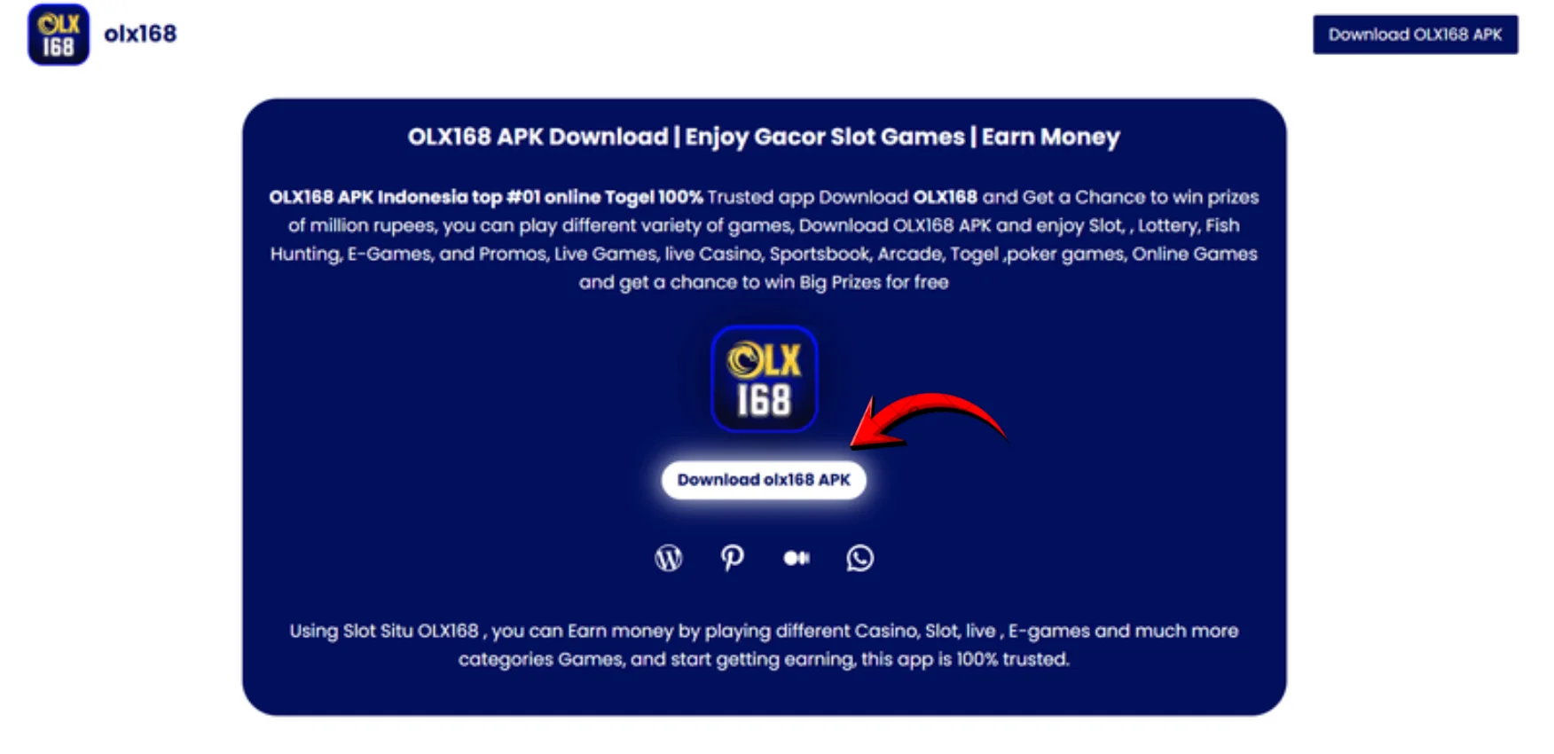 How to download and install olx168 app olx168.app